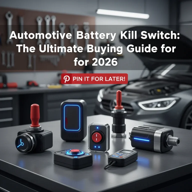 Automotive Battery Kill Switch: The Ultimate Buying Guide for 2026