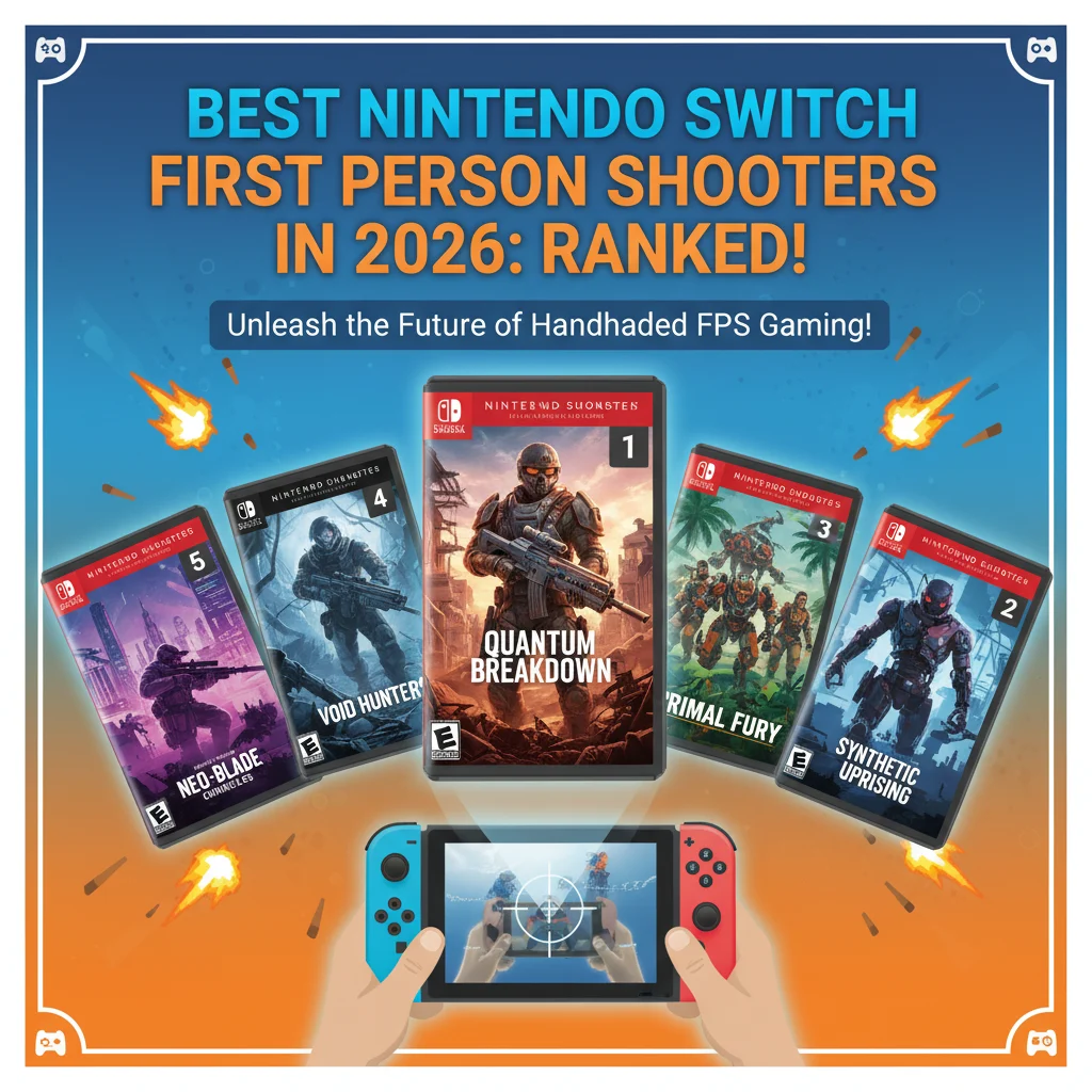 Best Nintendo Switch First Person Shooters in 2026: Ranked!