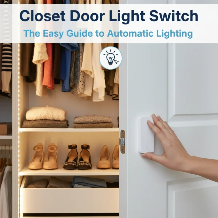Closet Door Light Switch: The Easy Guide to Automatic Lighting