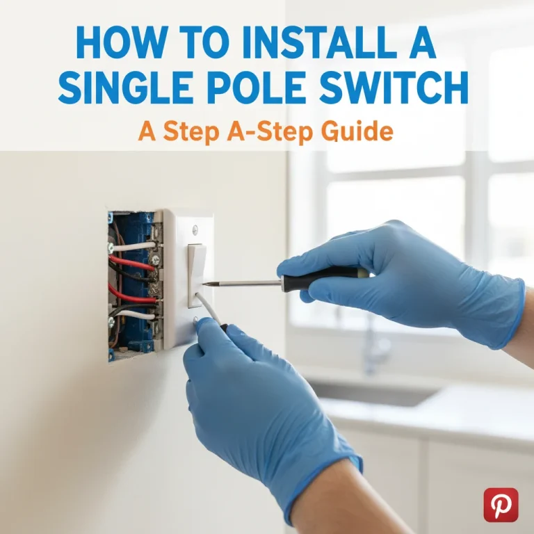 How to Install a Single Pole Switch: A Step-by-Step Guide