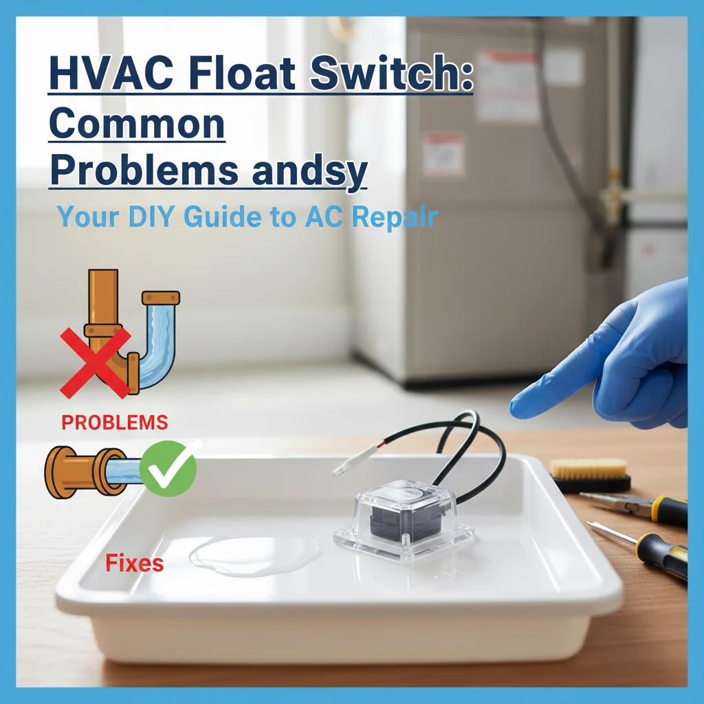HVAC Float Switch: Common Problems and Easy Fixes