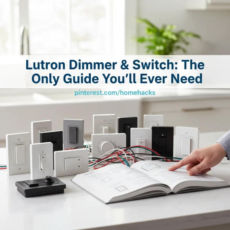 Lutron Dimmer & Switch: The Only Guide You’ll Ever Need