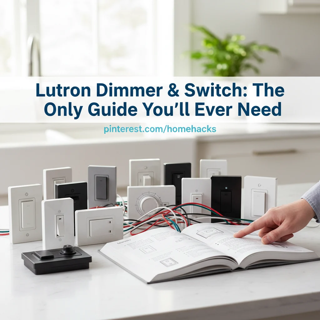 Lutron Dimmer & Switch: The Only Guide You’ll Ever Need