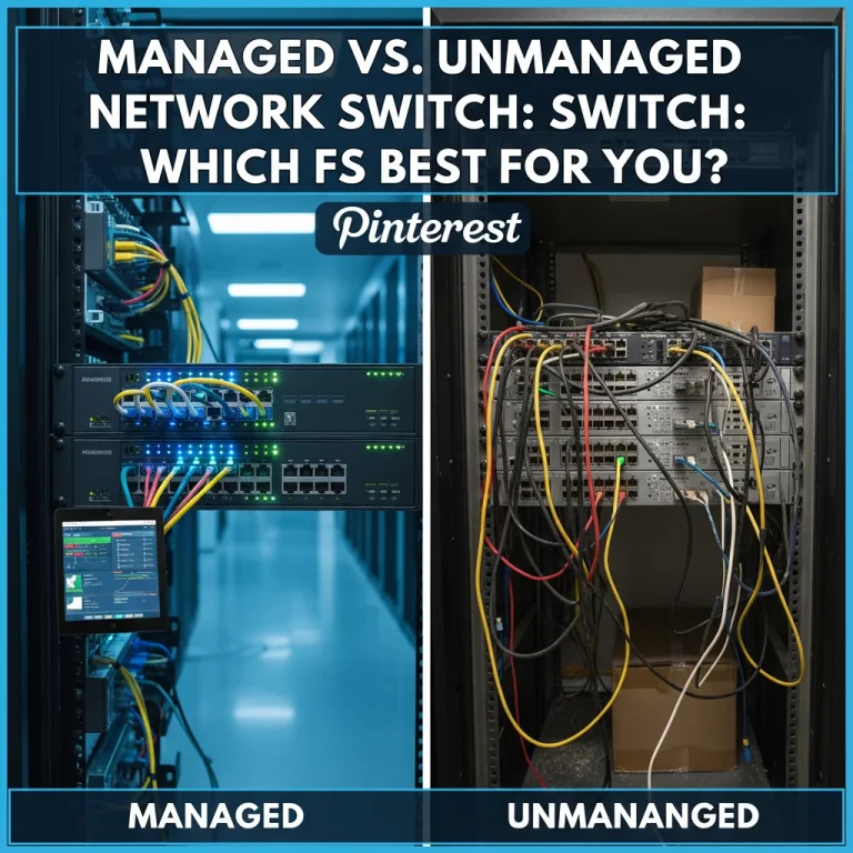 Managed vs. Unmanaged Network Switch: Which is Best for You?