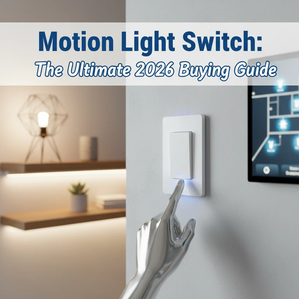 Motion Light Switch: The Ultimate 2026 Buying Guide