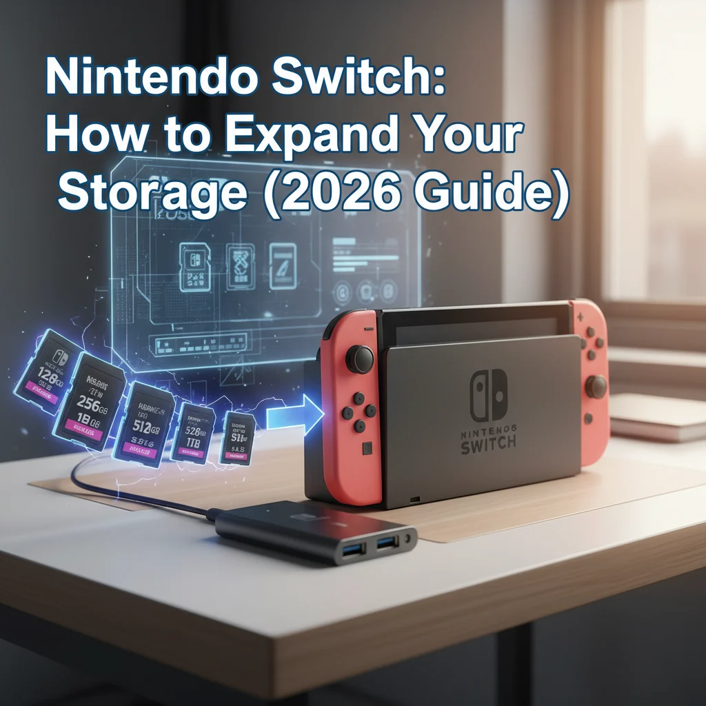 Nintendo Switch: How to Expand Your Storage (2026 Guide)