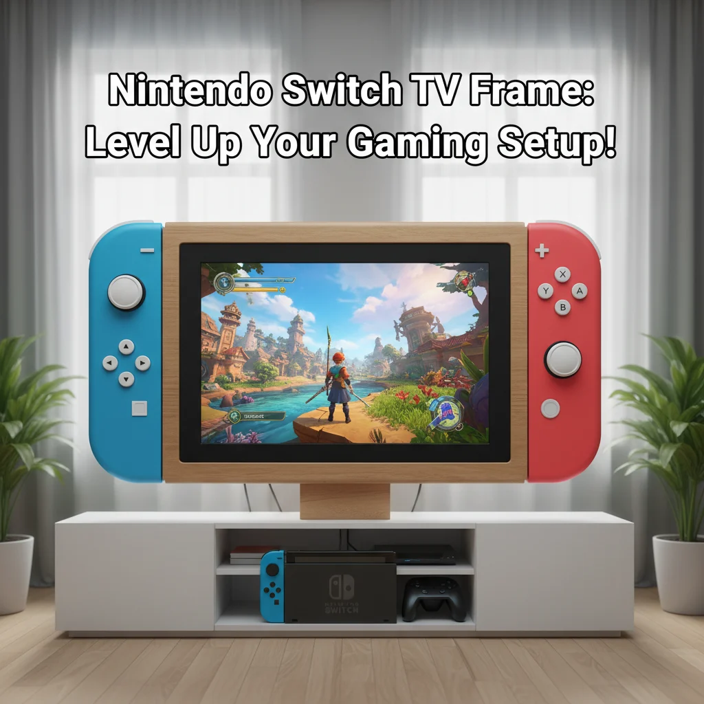 Nintendo Switch TV Frame: Level Up Your Gaming Setup!