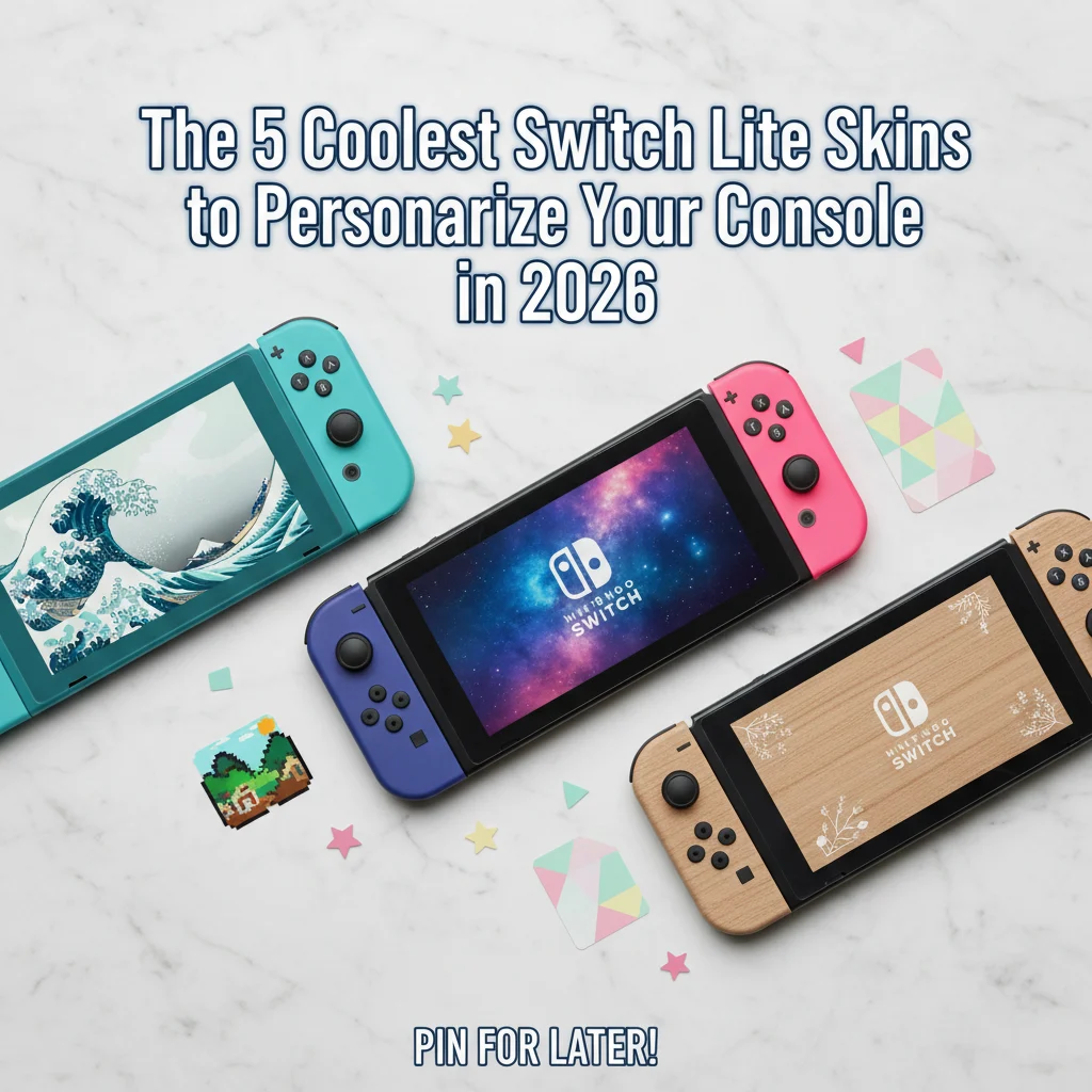The 5 Coolest Switch Lite Skins to Personalize Your Console in 2026