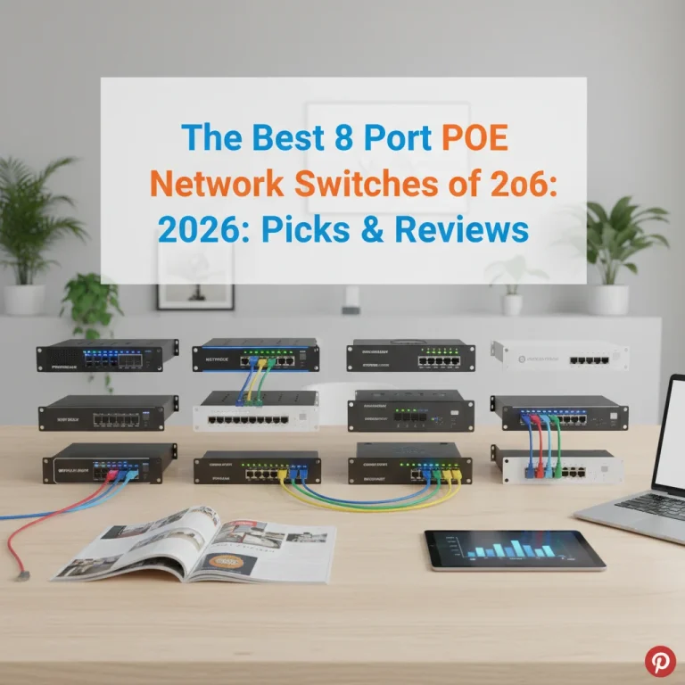 The Best 8 Port PoE Network Switches of 2026: Top Picks & Reviews