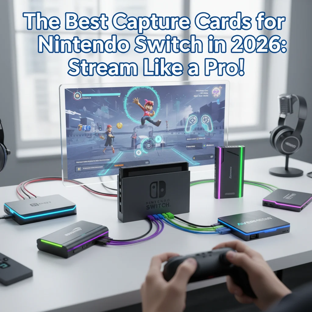 The Best Capture Cards for Nintendo Switch in 2026: Stream Like a Pro!