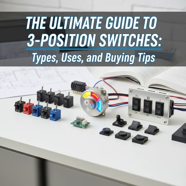 The Ultimate Guide to 3-Position Switches: Types, Uses, and Buying Tips