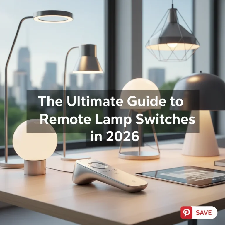 The Ultimate Guide to Remote Lamp Switches in 2026
