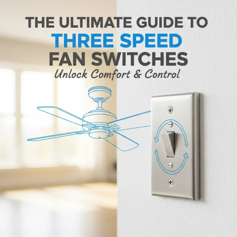 The Ultimate Guide to Three Speed Fan Switches