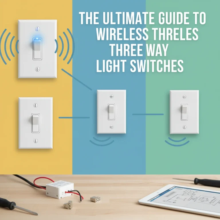 The Ultimate Guide to Wireless Three Way Light Switches