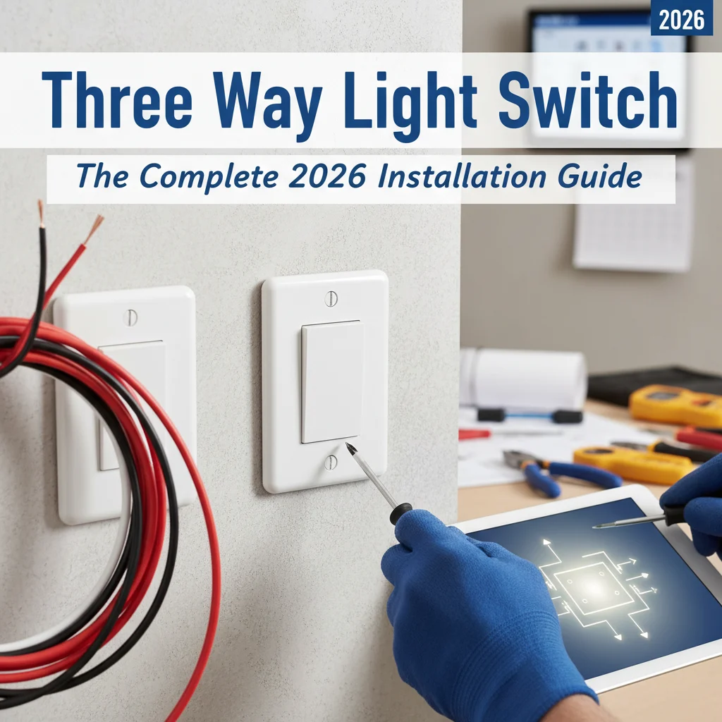 Three Way Light Switch: The Complete 2026 Installation Guide