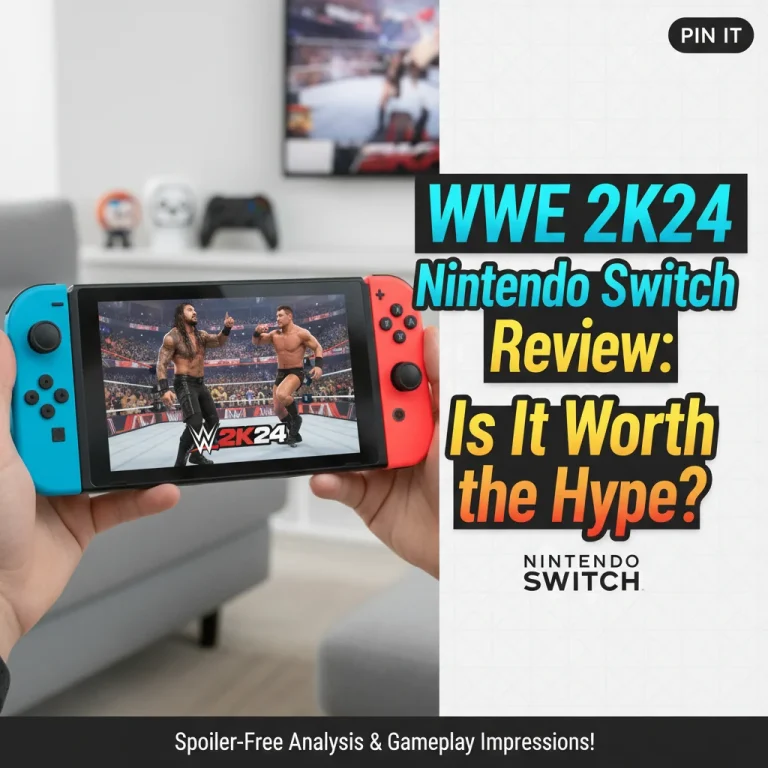 WWE 2K24 Nintendo Switch Review: Is It Worth the Hype?