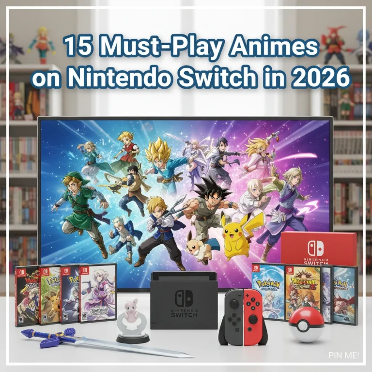 15 Must-Play Anime Games on Nintendo Switch in 2026