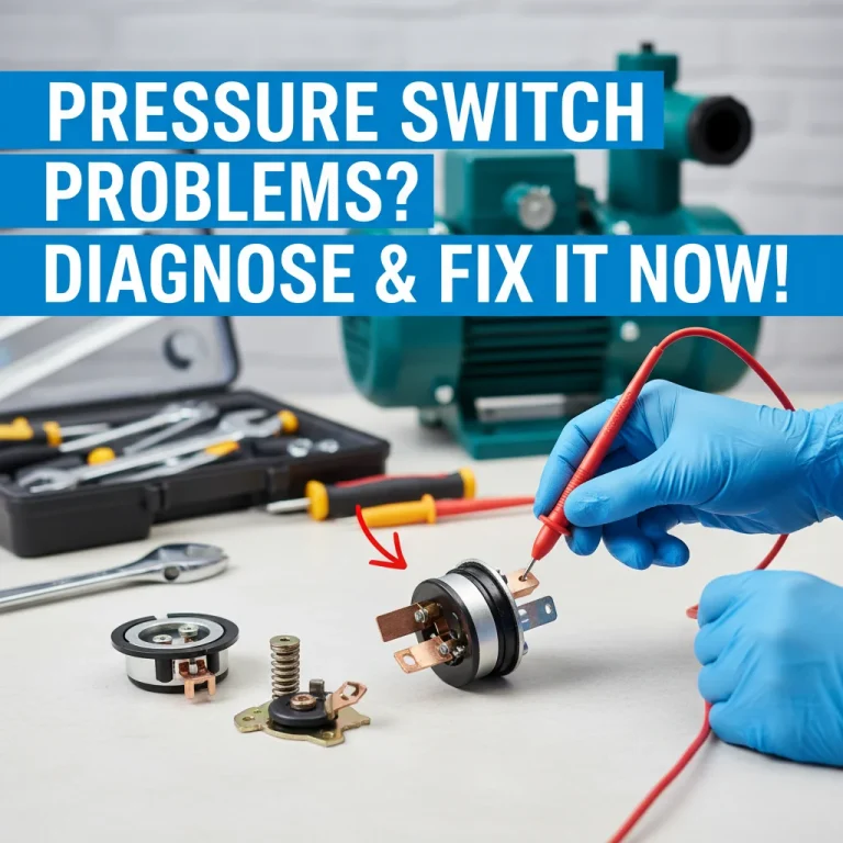 Pressure Switch Problems? Diagnose & Fix It Now!