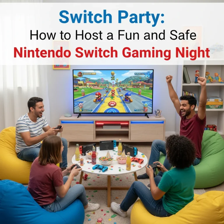 Switch Party: How to Host a Fun and Safe Nintendo Switch Gaming Night