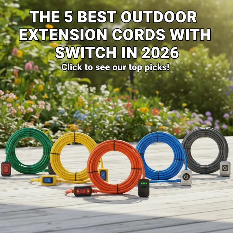 The 5 Best Outdoor Extension Cords with Switch in 2026
