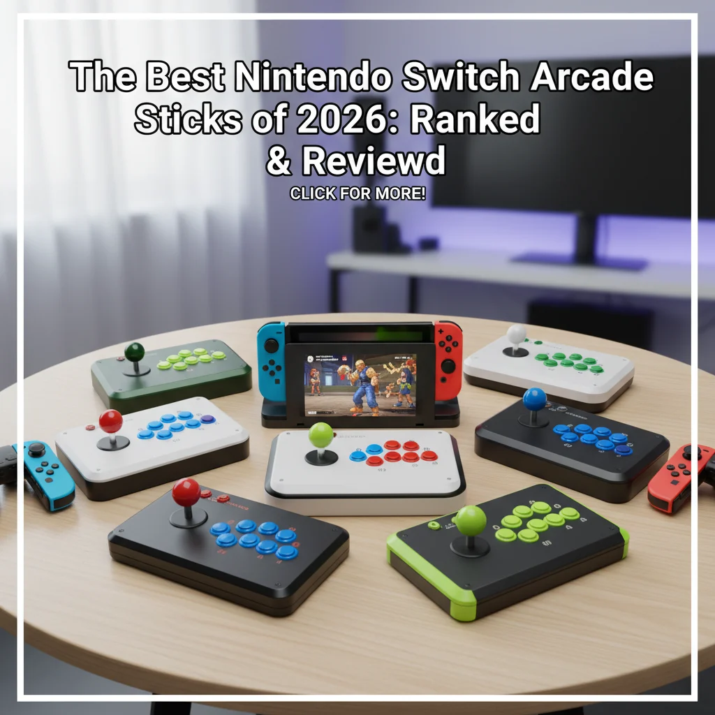 The Best Nintendo Switch Arcade Sticks of 2026: Ranked & Reviewed