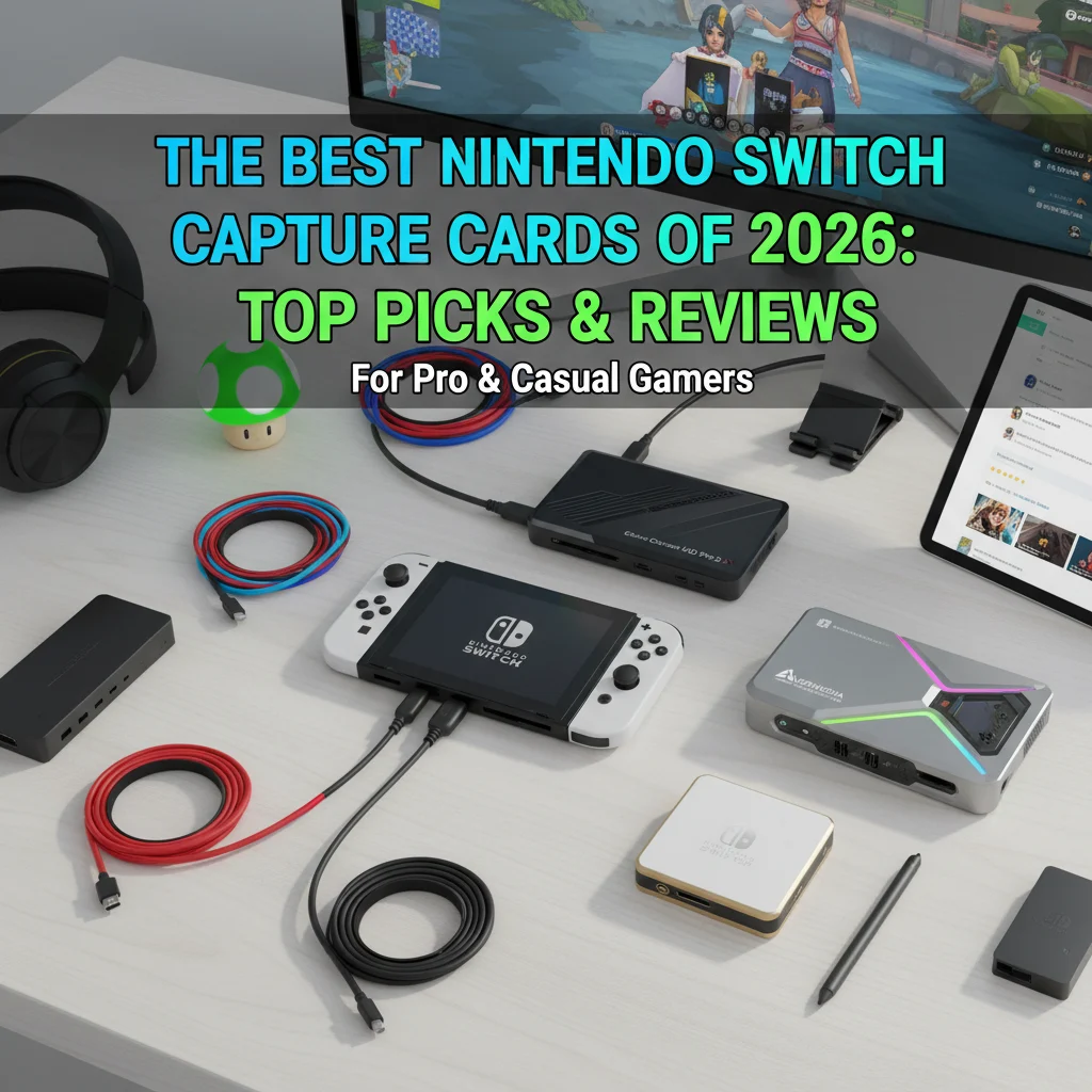 The Best Nintendo Switch Capture Cards of 2026: Top Picks & Reviews