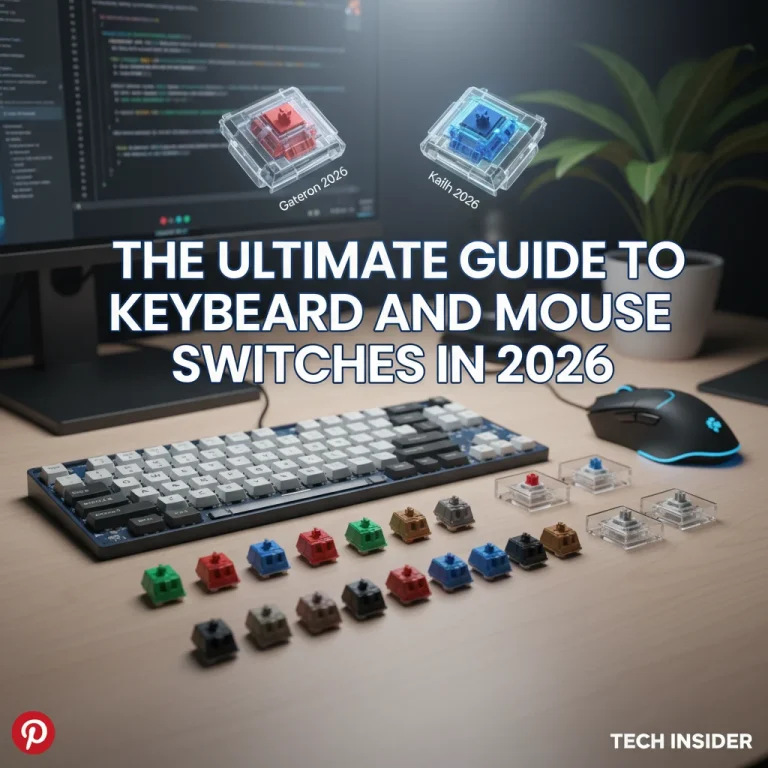 The Ultimate Guide to Keyboard and Mouse Switches in 2026