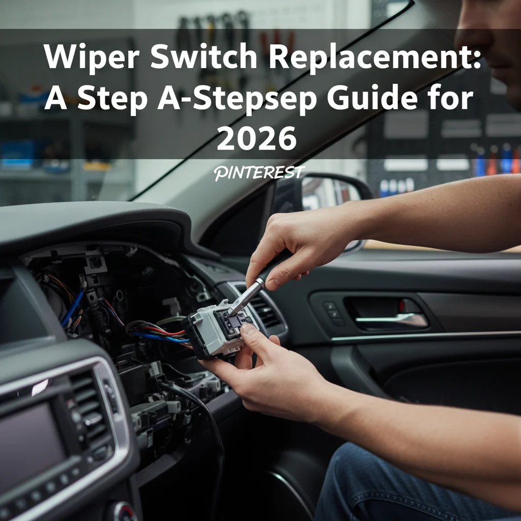 Wiper Switch Replacement: A Step-by-Step Guide for 2026