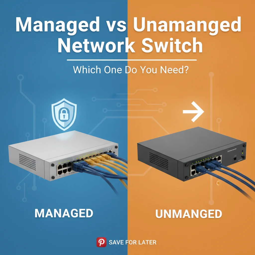 Managed vs Unmanaged Network Switch: Which One Do You Need?