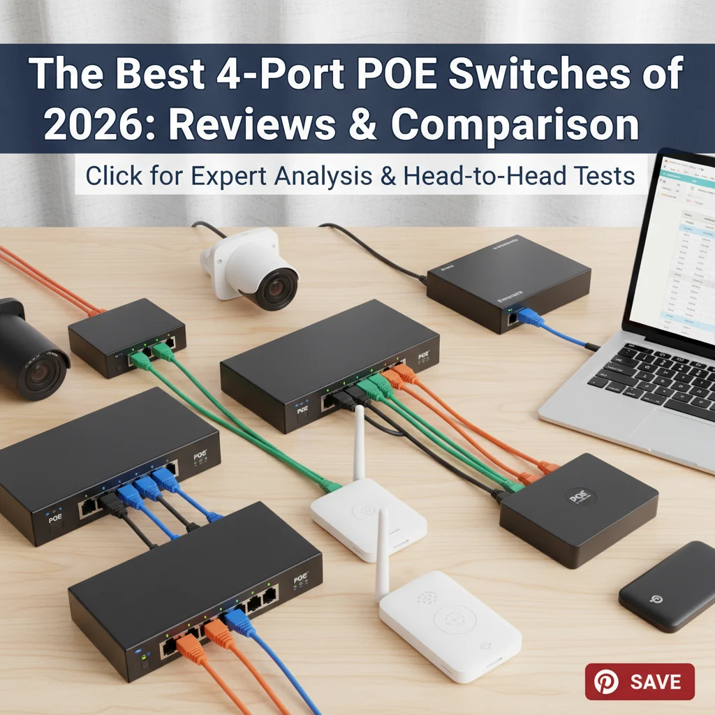 The Best 4-Port PoE Switches of 2026: Reviews & Comparison