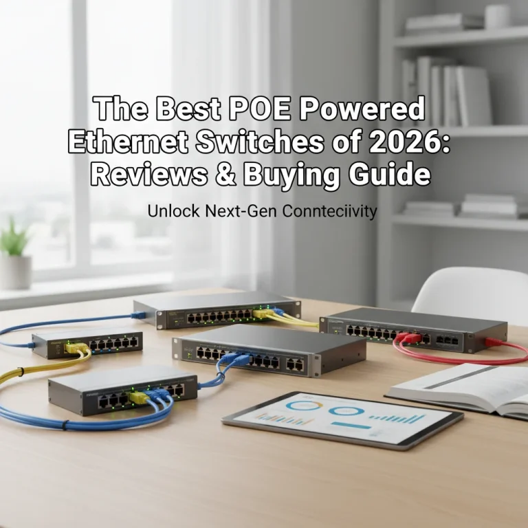 The Best PoE Powered Ethernet Switches of 2026: Reviews & Buying Guide