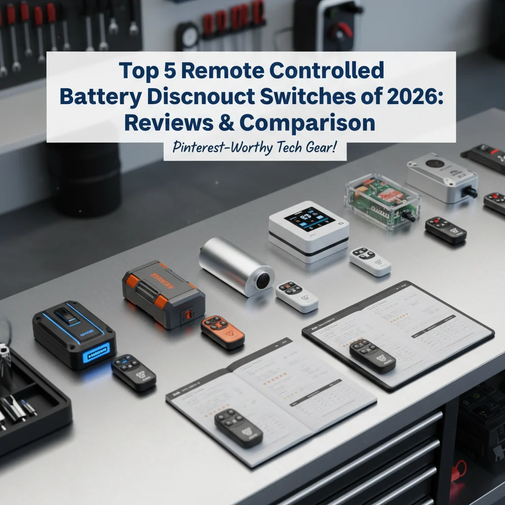 Top 5 Remote Controlled Battery Disconnect Switches of 2026: Reviews & Comparison